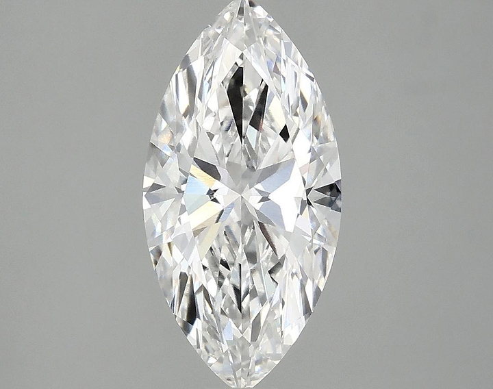 2.0 Carat Marquise Shaped Ideal Cut VVS2 IGI Certified Lab Grown Diamond