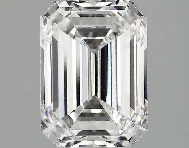 1.98 Carat Emerald Shaped Excellent Cut VVS2 IGI Certified Lab Grown Diamond