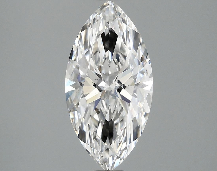 1.92 Carat Marquise Shaped Ideal Cut SI1 IGI Certified Lab Grown Diamond