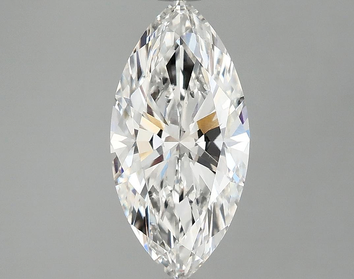 2.01 Carat Marquise Shaped Ideal Cut VVS2 IGI Certified Lab Grown Diamond