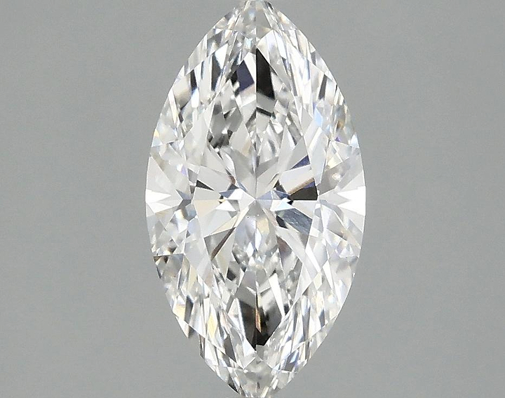 1.47 Carat Marquise Shaped Excellent Cut VVS2 IGI Certified Lab Grown Diamond