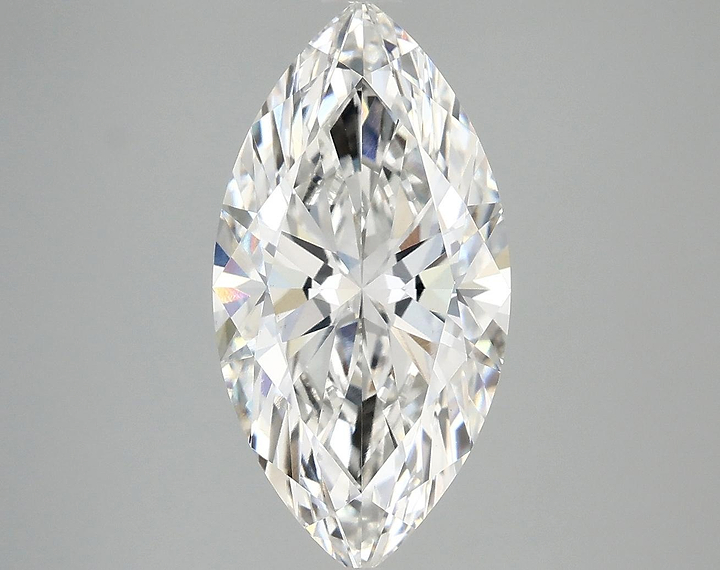 3.45 Carat Marquise Shaped Ideal Cut VS1 IGI Certified Lab Grown Diamond