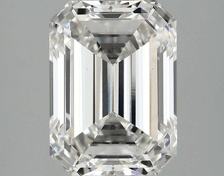 2.53 Carat Emerald Shaped Excellent Cut VS1 IGI Certified Lab Grown Diamond