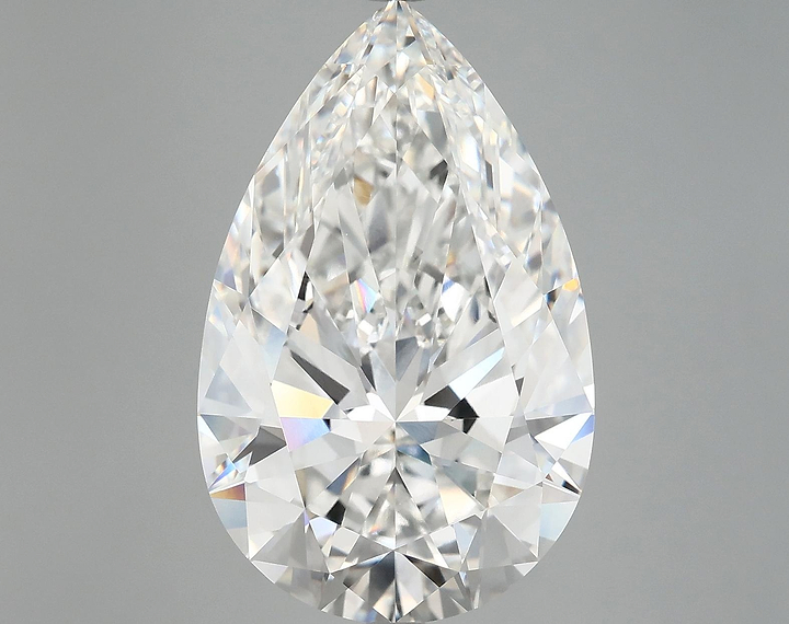 10.14 Carat Pear Shaped Ideal Cut VVS2 IGI Certified Lab Grown Diamond