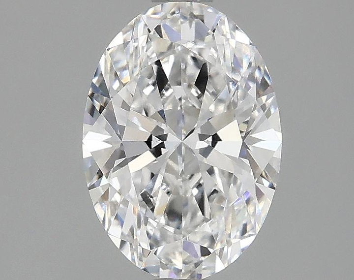 1.54 Carat Oval Shaped Ideal Cut VVS2 IGI Certified Lab Grown Diamond