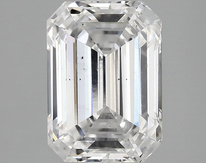 2.54 Carat Emerald Shaped Ideal Cut VS2 IGI Certified Lab Grown Diamond