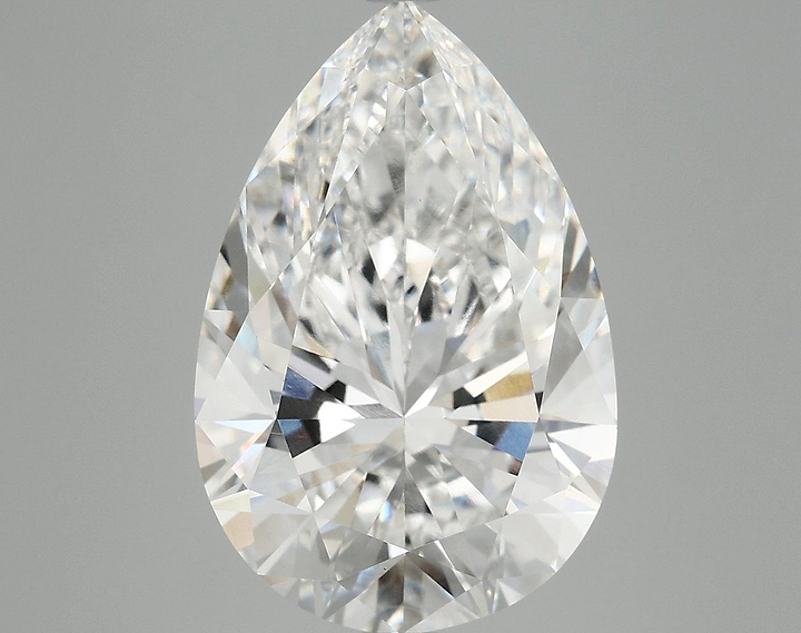 7.97 Carat Pear Shaped Excellent Cut VVS2 IGI Certified Lab Grown Diamond