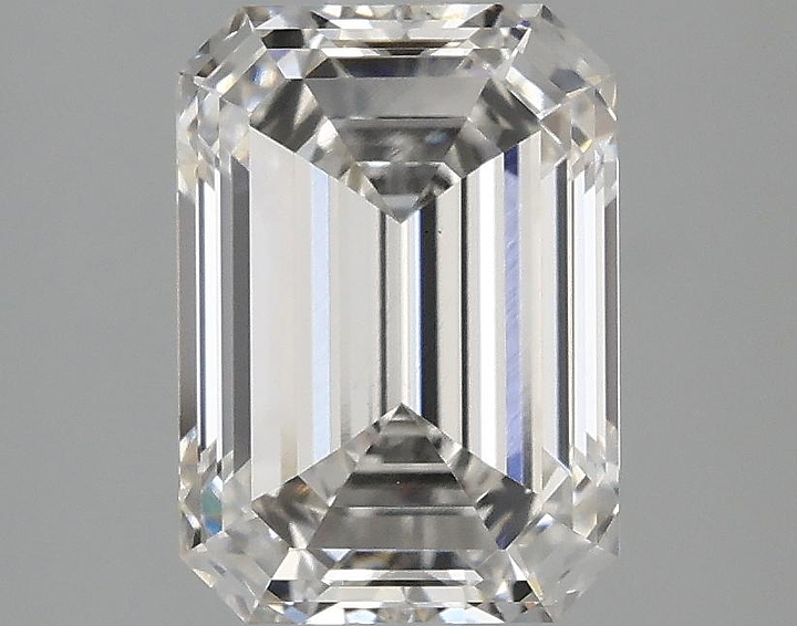 2.57 Carat Emerald Shaped Ideal Cut VS1 IGI Certified Lab Grown Diamond