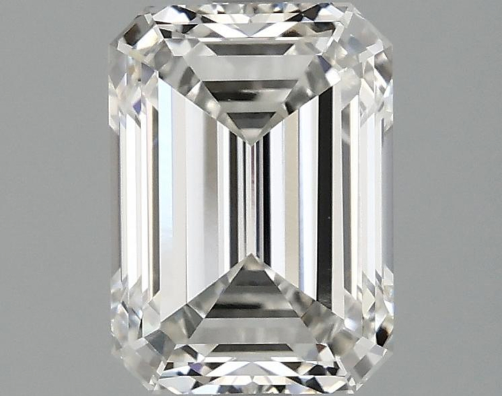 2.02 Carat Emerald Shaped Excellent Cut VVS2 IGI Certified Lab Grown Diamond