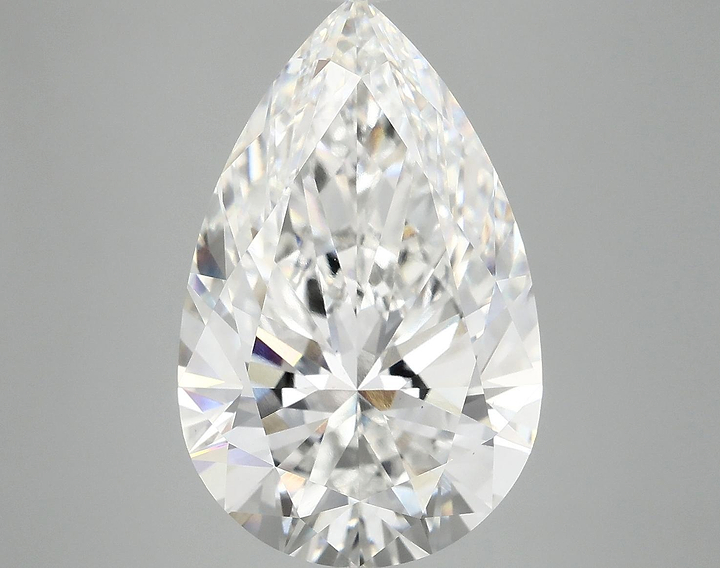 7.76 Carat Pear Shaped Ideal Cut VS1 IGI Certified Lab Grown Diamond