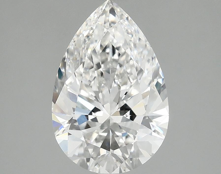 2.03 Carat Pear Shaped Excellent Cut VVS2 IGI Certified Lab Grown Diamond