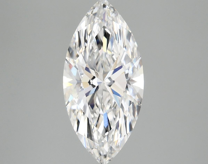 2.46 Carat Marquise Shaped Excellent Cut VS1 IGI Certified Lab Grown Diamond