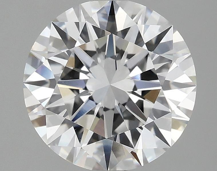 2.52 Carat Round Shaped Ideal Cut VVS2 IGI Certified Lab Grown Diamond
