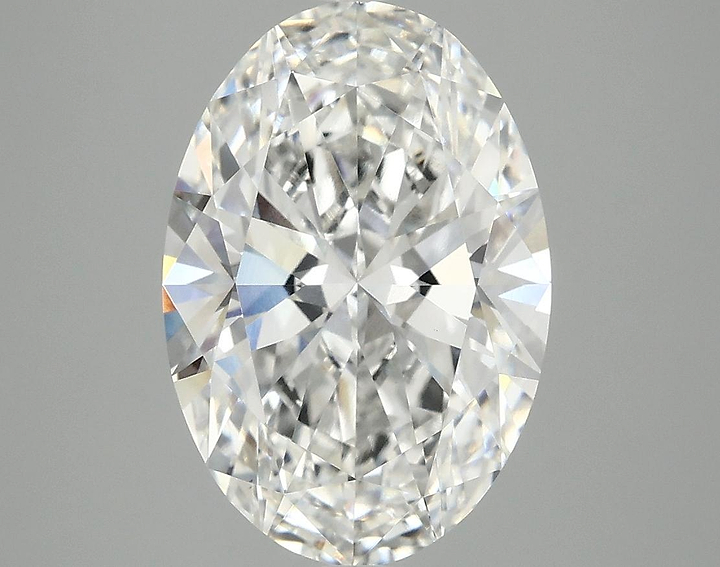 3.88 Carat Oval Shaped Ideal Cut VVS2 IGI Certified Lab Grown Diamond