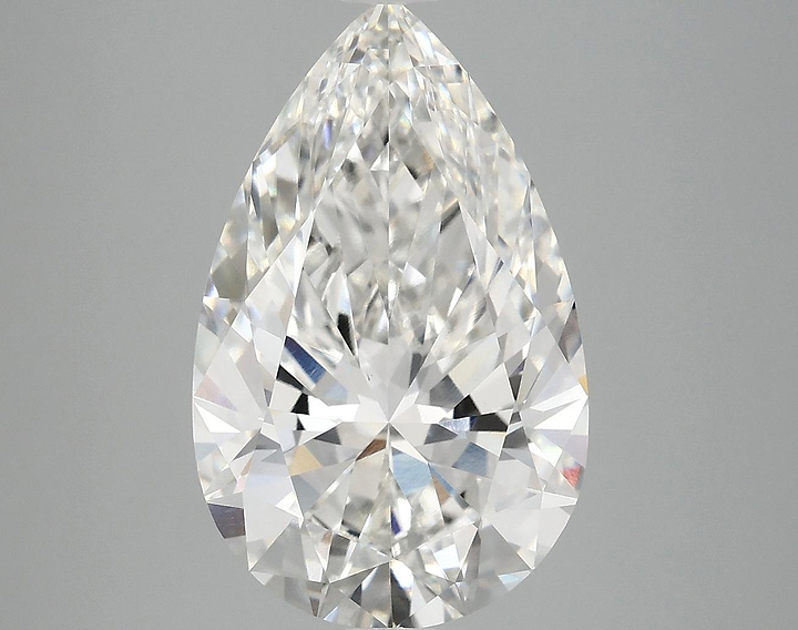 5.04 Carat Pear Shaped Ideal Cut VS1 IGI Certified Lab Grown Diamond