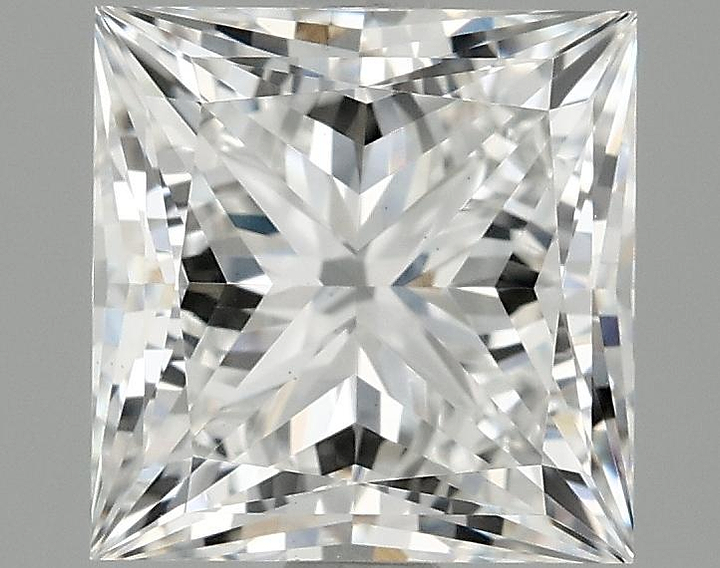 2.07 Carat Princess Shaped Ideal Cut VS1 IGI Certified Lab Grown Diamond