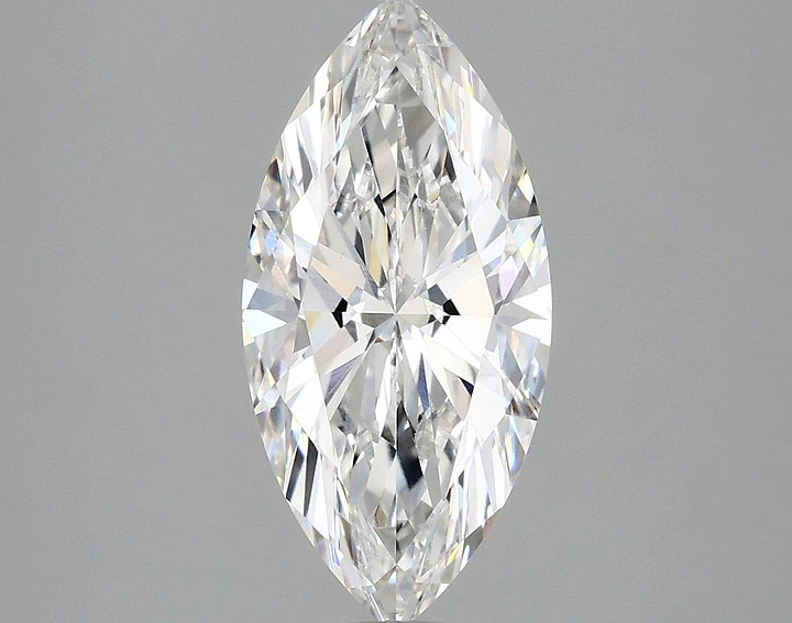 1.98 Carat Marquise Shaped Excellent Cut VVS2 IGI Certified Lab Grown Diamond