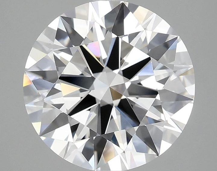 3.08 Carat Round Shaped Ideal Cut VVS2 IGI Certified Lab Grown Diamond