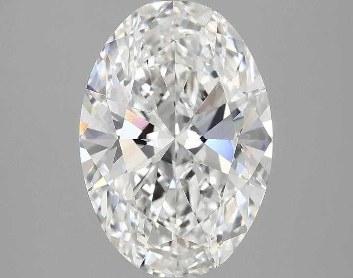 3.02 Carat Oval Shaped Ideal Cut VVS2 IGI Certified Lab Grown Diamond