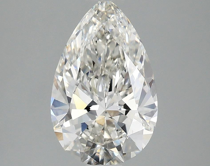 2.01 Carat Pear Shaped Ideal Cut VVS2 IGI Certified Lab Grown Diamond