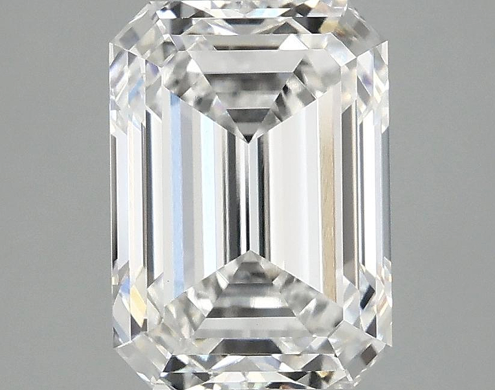 3.13 Carat Emerald Shaped Excellent Cut VVS2 IGI Certified Lab Grown Diamond