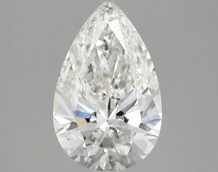 2.06 Carat Pear Shaped Ideal Cut VVS2 IGI Certified Lab Grown Diamond