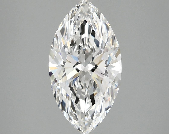 2.51 Carat Marquise Shaped Excellent Cut VS1 IGI Certified Lab Grown Diamond