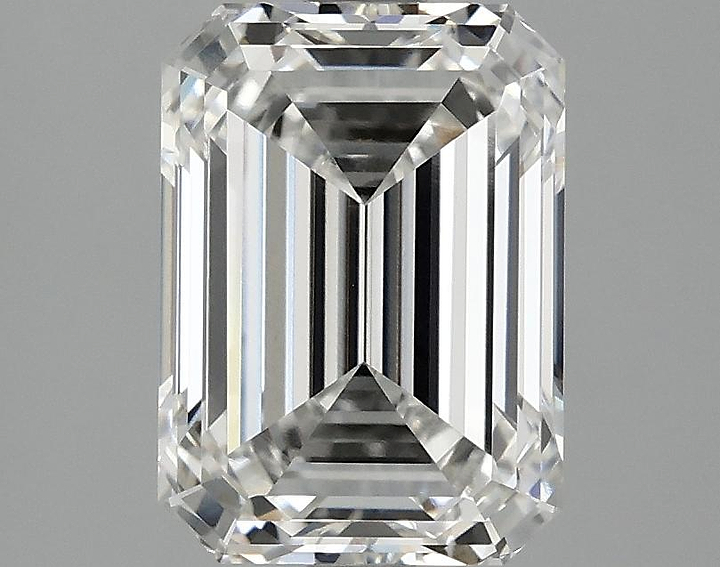 2.83 Carat Emerald Shaped Excellent Cut VVS2 IGI Certified Lab Grown Diamond