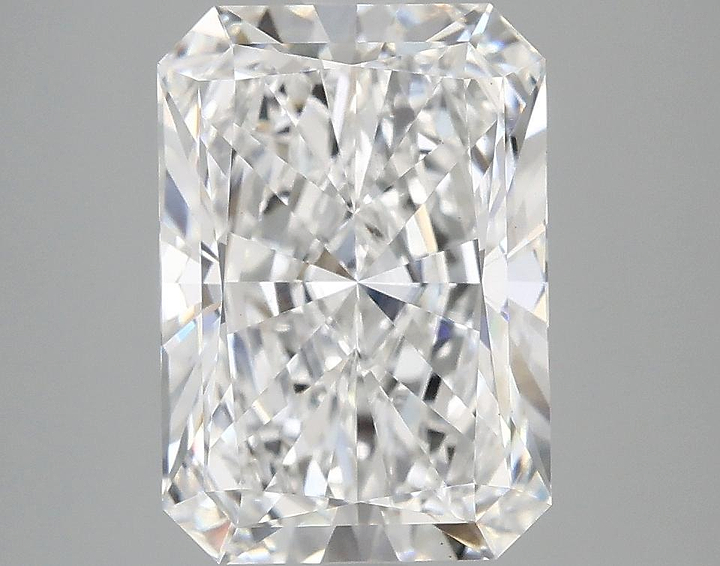 3.5 Carat Radiant Shaped Ideal Cut VS1 IGI Certified Lab Grown Diamond