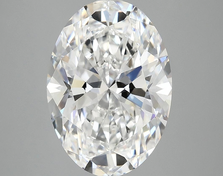 3.88 Carat Oval Shaped Ideal Cut VVS2 IGI Certified Lab Grown Diamond