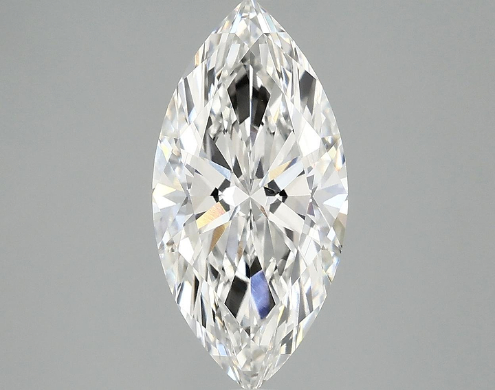 2.57 Carat Marquise Shaped Ideal Cut VS2 IGI Certified Lab Grown Diamond