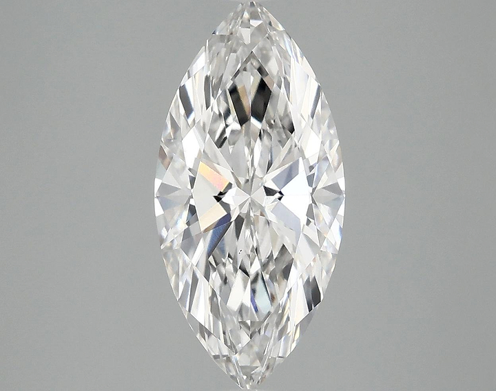 2.47 Carat Marquise Shaped Excellent Cut VS1 IGI Certified Lab Grown Diamond