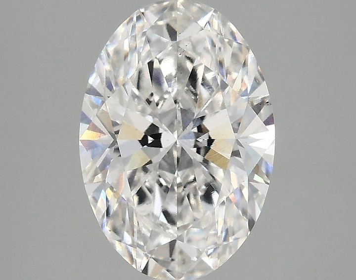 2.2 Carat Oval Shaped Ideal Cut VS2 IGI Certified Lab Grown Diamond