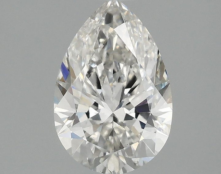 1.53 Carat Pear Shaped Excellent Cut VS2 IGI Certified Lab Grown Diamond