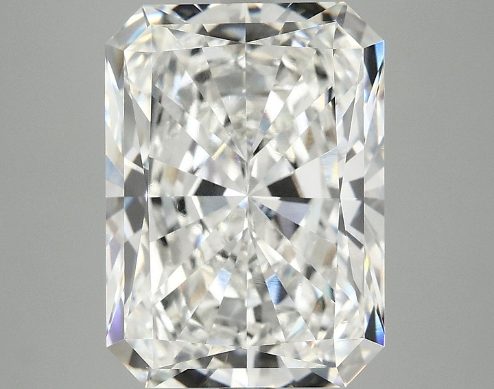 6.05 Carat Radiant Shaped Excellent Cut VVS2 IGI Certified Lab Grown Diamond