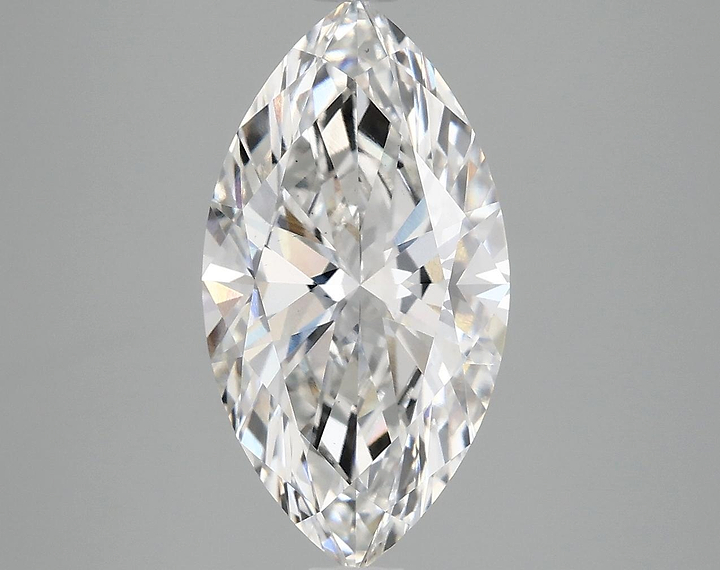 3.44 Carat Marquise Shaped Excellent Cut VS1 IGI Certified Lab Grown Diamond