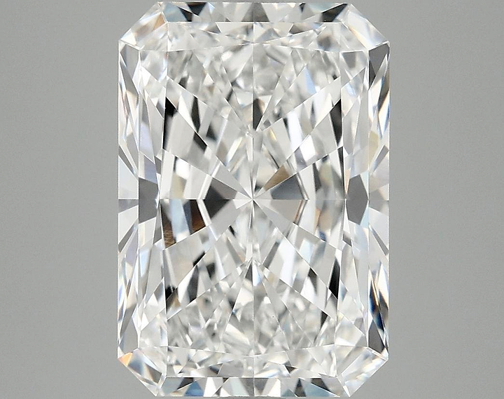4.88 Carat Radiant Shaped Ideal Cut VVS2 IGI Certified Lab Grown Diamond