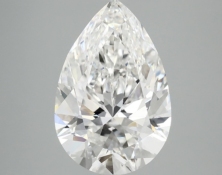 4.0 Carat Pear Shaped Excellent Cut VS1 IGI Certified Lab Grown Diamond