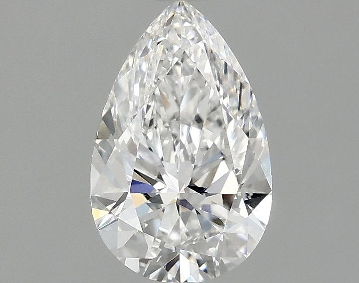 0.98 Carat Pear Shaped Ideal Cut VVS2 IGI Certified Lab Grown Diamond
