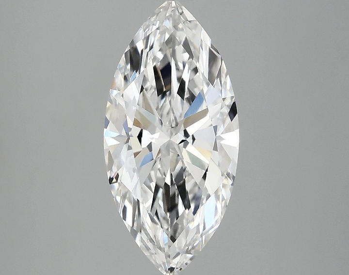 2.51 Carat Marquise Shaped Excellent Cut VS1 IGI Certified Lab Grown Diamond
