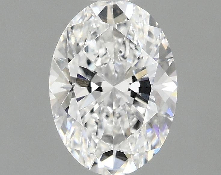 1.05 Carat Oval Shaped Ideal Cut VVS2 IGI Certified Lab Grown Diamond