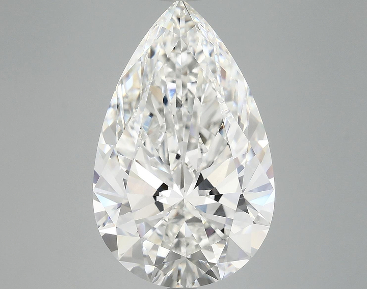 7.51 Carat Pear Shaped Ideal Cut VVS2 IGI Certified Lab Grown Diamond