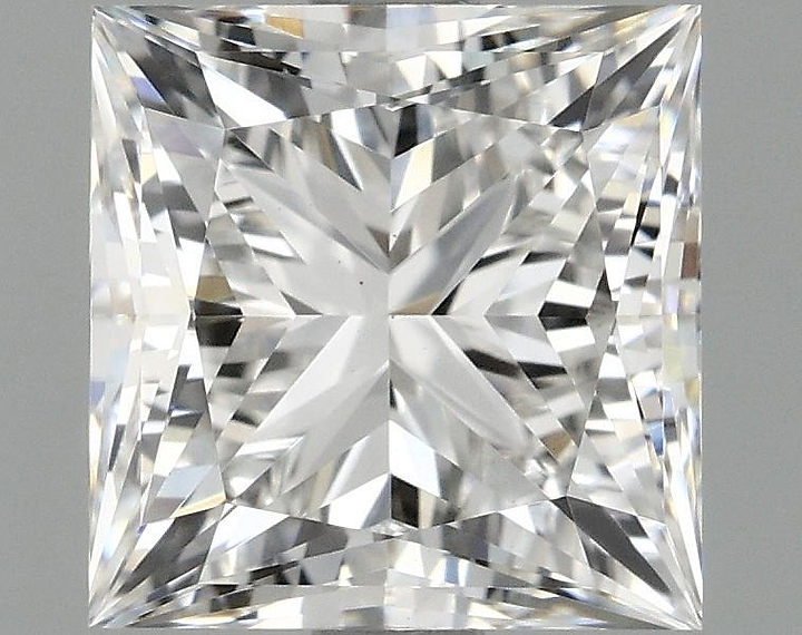1.97 Carat Princess Shaped Ideal Cut VS1 IGI Certified Lab Grown Diamond