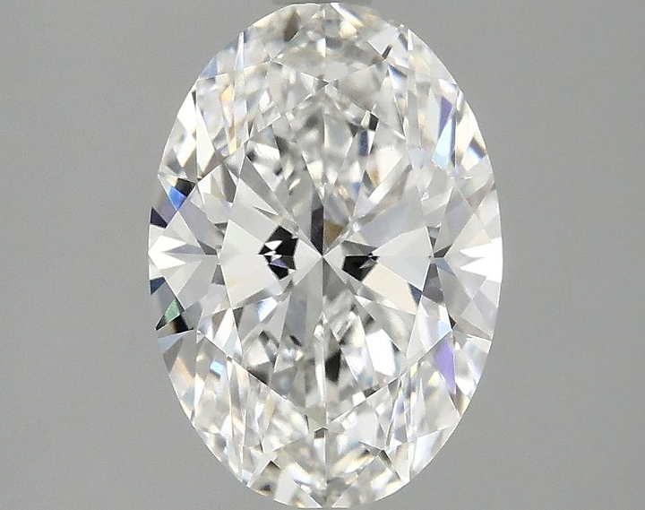 2.51 Carat Oval Shaped Ideal Cut VVS2 IGI Certified Lab Grown Diamond