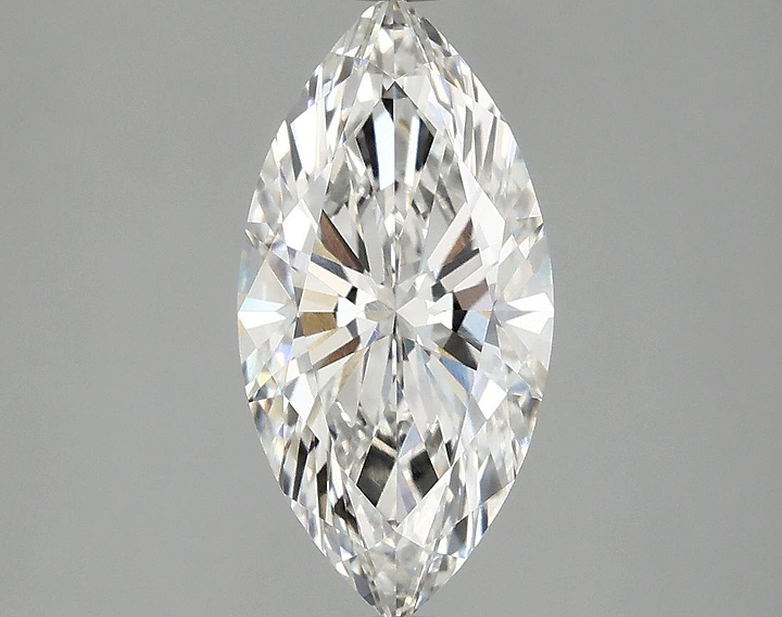2.02 Carat Marquise Shaped Ideal Cut VVS2 IGI Certified Lab Grown Diamond