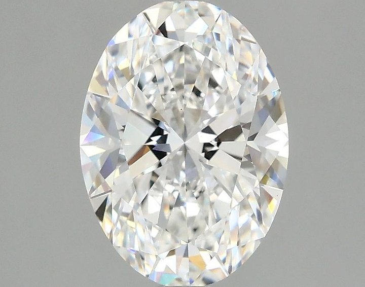 2.1 Carat Oval Shaped Ideal Cut VVS2 IGI Certified Lab Grown Diamond