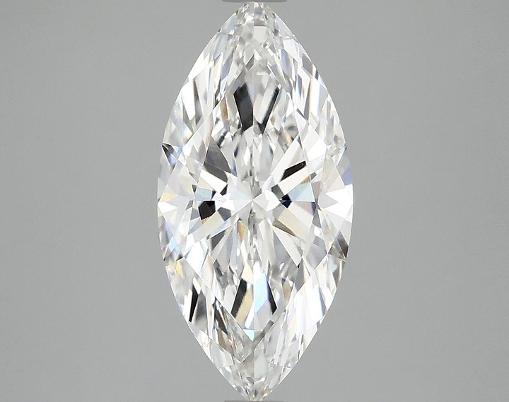 2.35 Carat Marquise Shaped Excellent Cut VS1 IGI Certified Lab Grown Diamond