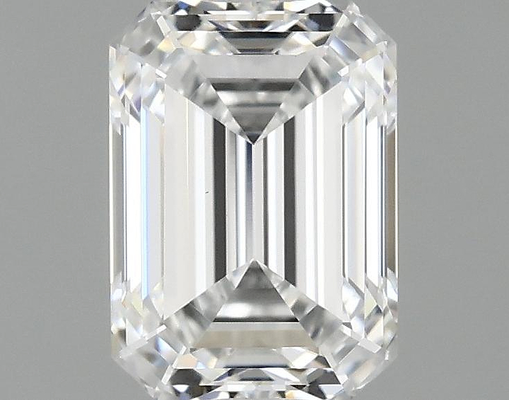 0.99 Carat Emerald Shaped Ideal Cut VVS2 IGI Certified Lab Grown Diamond