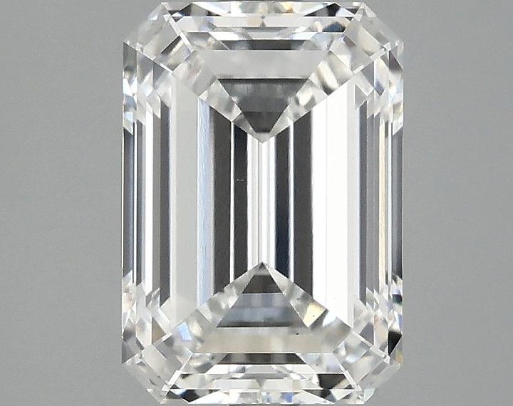 2.91 Carat Emerald Shaped Ideal Cut VS1 IGI Certified Lab Grown Diamond
