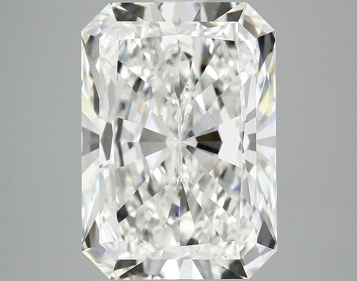 4.87 Carat Radiant Shaped Ideal Cut VVS2 IGI Certified Lab Grown Diamond